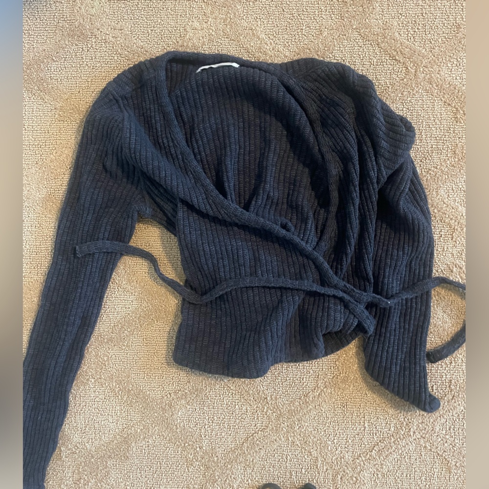 Dance Wrap Around Sweater